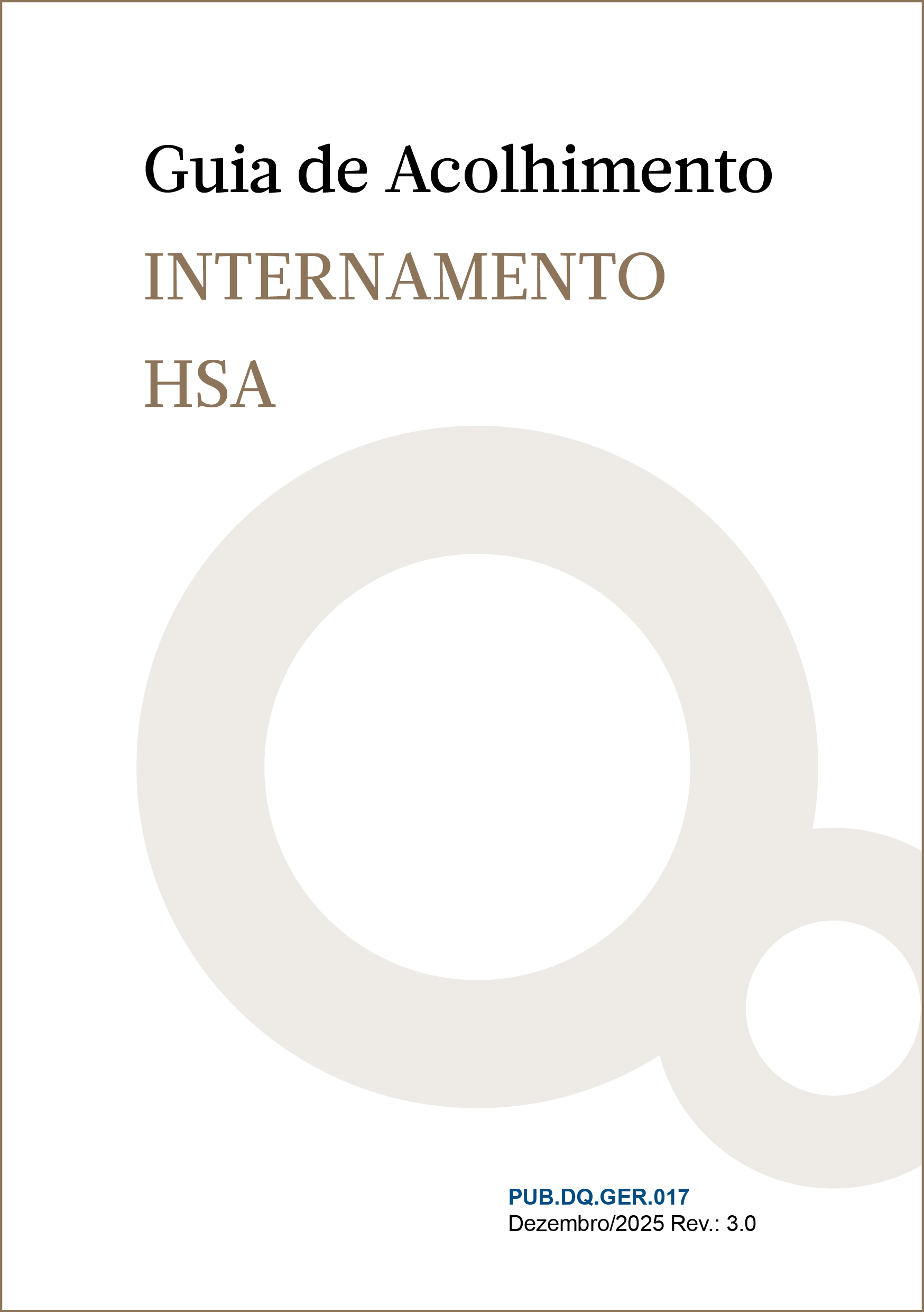 Guia de Acolhimento HSA